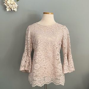 Lace Bell Sleeve Adiva Top
